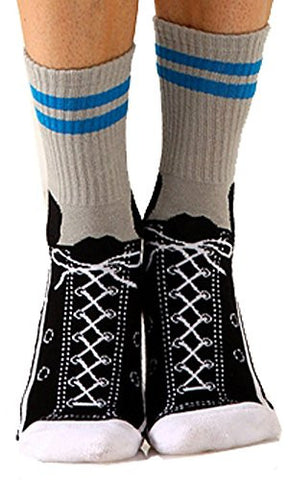 Ballet Slipper Non-Skid Slipper Socks by Foot Traffic - Pink/Black Size 4-10,One Size,Sneaker