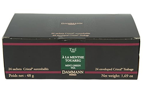 Horeca Tea Vert Menthe Touareg Sachet, Flavored Green (24ct per pack)