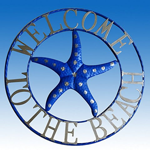 25-1/2" Welcome To The Beach Wall Sign
