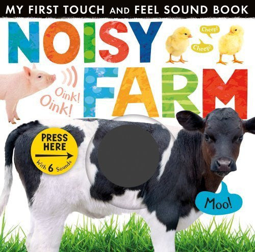 Touch and Feel Noisy Sound Books-Noisy Farm, Hardcover