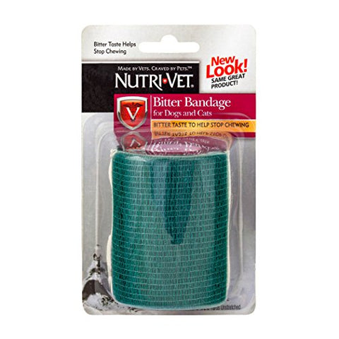 Nutri Vet Bitter Bandage Pink Or Teal 3"