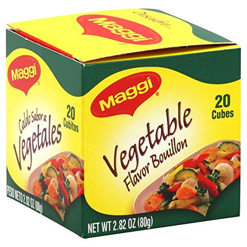 Maggi Vegetable Cubes, 20 Count