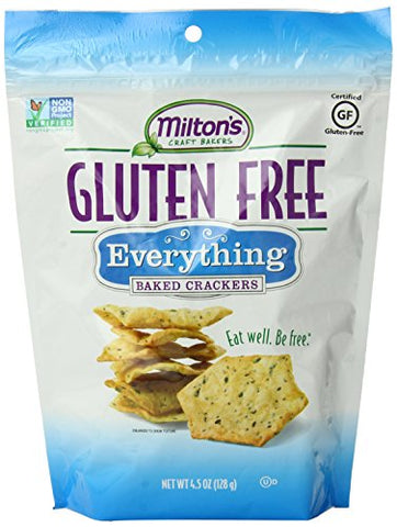 Baked Crackers Everything, GF, 4.5 Oz