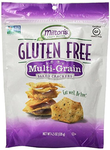 Baked Crackers Multi Grain, GF, 4.5 Oz