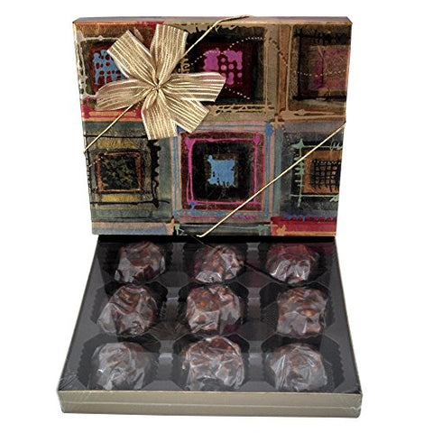 CHEWIE PECAN PRALINES 9 pc w/Everyday Deco Lid