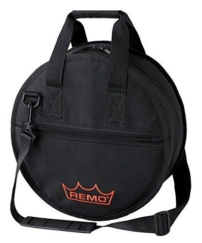 Bag, Hand Drum, 17.5 in. x 4.5 in., Padded With Handle, Shoulder Strap, Zipper Pocket, Black