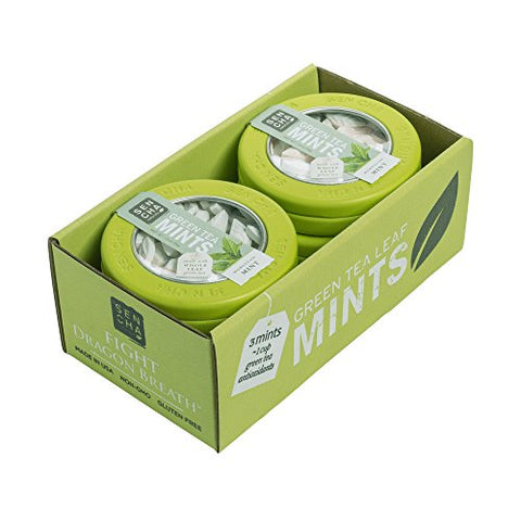 Moroccan Mint Green Tea Mints - 1.2 oz/Canister