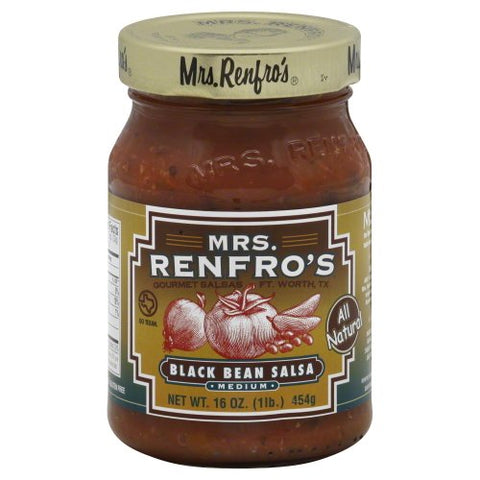 Mrs. Renfro Black Bean Salsa 16 oz