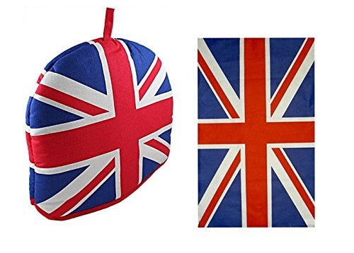 Thomas Benacci Ltd Union Jack Tea Cozy and Tea Towel Linen Set
