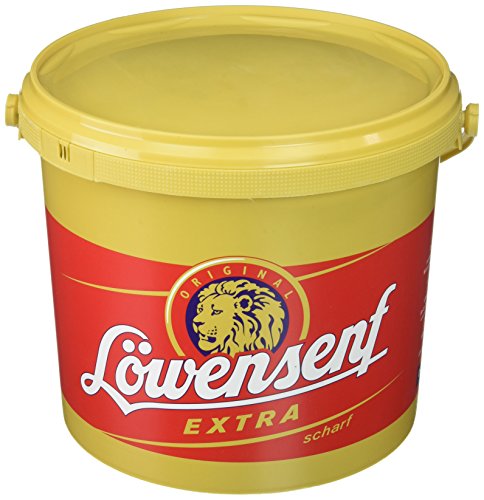 Lowensenf Extra Hot Mustard Pail, 11 lbs