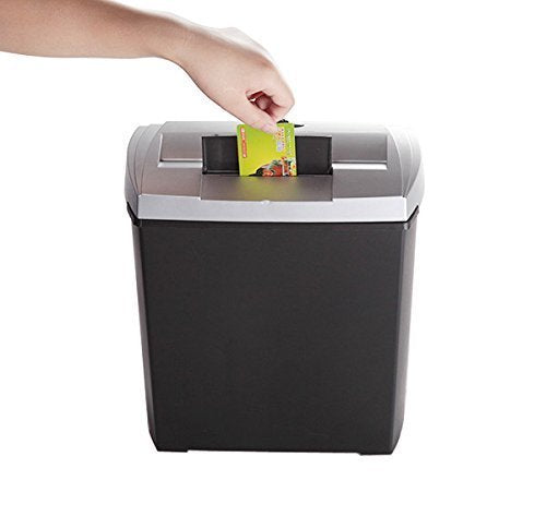 Bonsaii DocShred S170 8-Sheet Strip-Cut Paper/CD/Credit Card Shredder