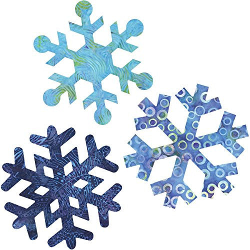 GO! Fabric Cutting Dies, Snowflakes 7"