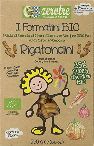 Rigatoncini with Vegetable puree,  250 gr
