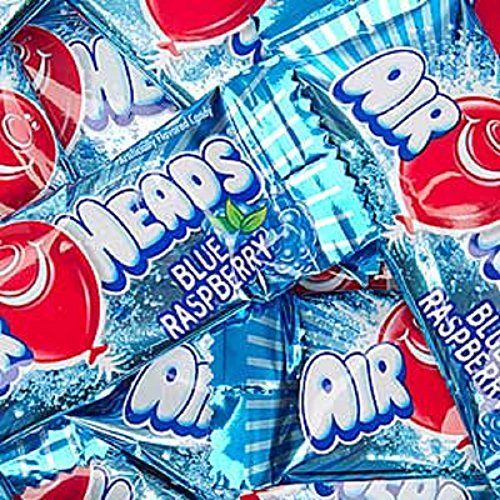 Airheads Blue Raspberry Taffy Mini Bars, 5 lbs
