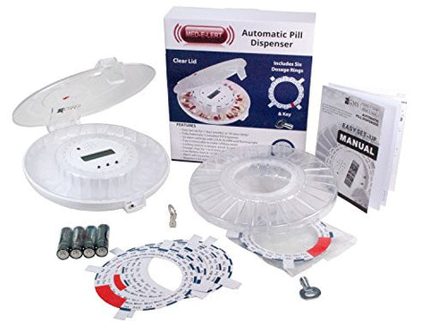 Med-e-lert Automatic Pill Dispenser 28 Compartments