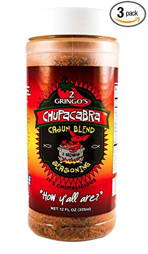2 Gringos Chupacabra Cajun Blend 12 Ounce (Pack of 3)