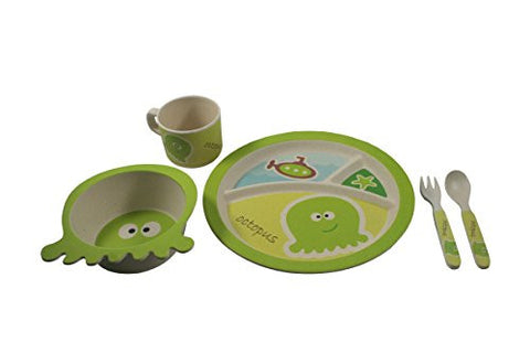 Oscar The Octopus 5 Pcs. Kids Dinnerware Set