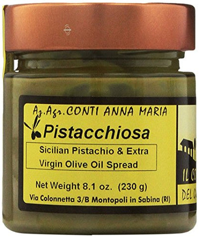 Il Colle Del Gusto (Spread with Extra Virgin Olive Oil), Pistachio Spread, 230 gr/8.1 oz
