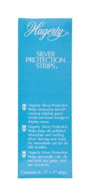 Hagerty Anti-Tarnish Silver Protection 8-Strips Pack