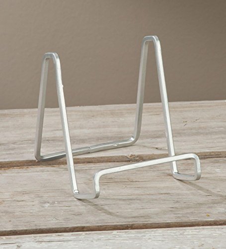 6" Silver Square Wire Stand