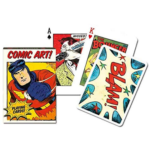 Piatnik Single deck, Comic Art