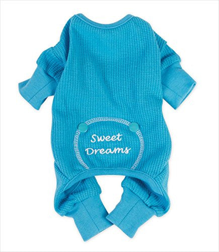 Blue Sweet Dreams Thermal Pajamas Small