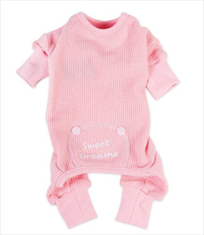 Pink Sweet Dreams Thermal Pajamas XS