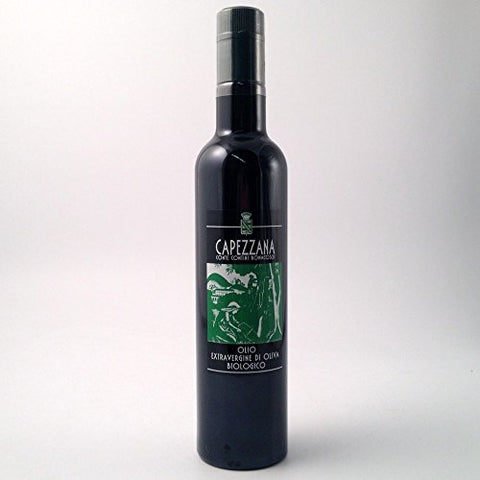 Tenuta di Capezzana Extra Virgin Olive Oil, Organic Capezzana - 2017 Harvest, 500 ml/16.9 fl oz