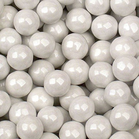 Shimmer Sixlets White 2 lb. Bag