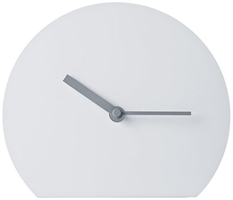 Steel Stand Clock, Light Grey