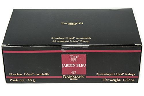 Horeca Tea Jardin Bleu Sachet, Flavored Black (24ct per pack)