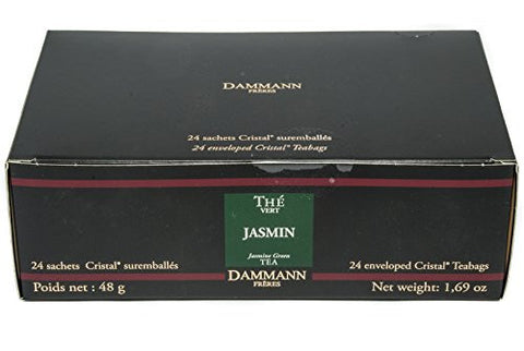 Horeca Tea Vert Jasmin Sachet, FlavoredGreen (24ct per pack)