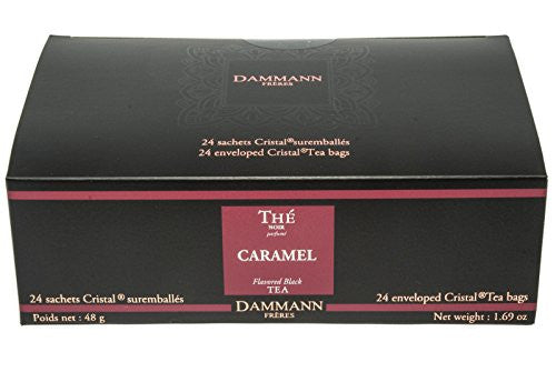 Horeca Tea Caramel Sachet, Black (24ct per pack)
