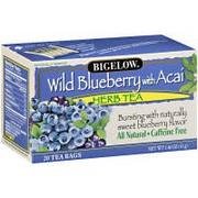 Bigelow Tea Wild Blueberry with Acai Herbal Tea (20 ct)