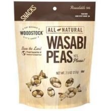 WOODSTOCK Commodities - Natural Peas, Wasabi 7.5oz