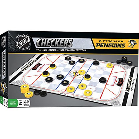 Checkers Games - Pittsburgh Penguins, 13.5" X 8" X 2" (not in pricelist)
