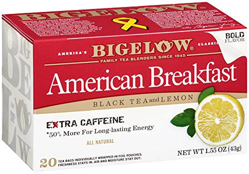 Bigelow Tea American Breakfast and Lemon (20 ct)
