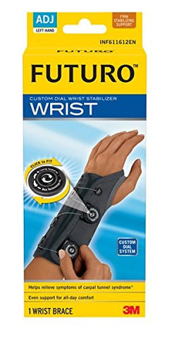 Futuro Custom Fit Adjustable Wrist Stabilizer Left Hand