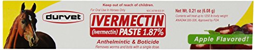 Durvet - Ivermectin 1.87% Equine Paste DV, 1 Dose (not in pricelist)