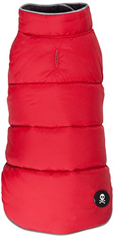 Skull Reversible Puffer Vest - Size 12"