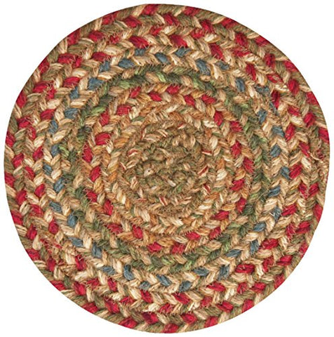Azalea Jute Braided Trivet 8" Round
