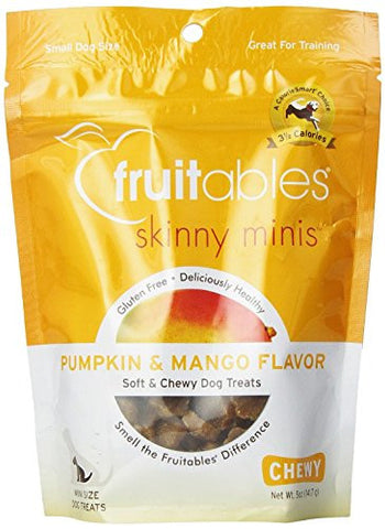 Chewy Skinny Mini Pumpkin Mango Treats - 5 oz. Bags