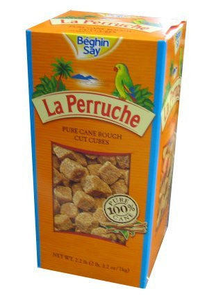 French Brown Sugar Cane Cubes La Perruche, 26.5oz