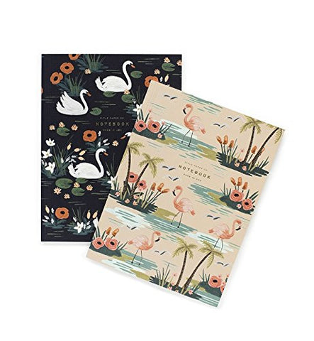 BIRDS OF A FEATHER Notebooks ( 6 x 8in. Pair of 2)