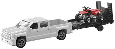 1/43 D/C Chevy Silverado Pick Up with Bike