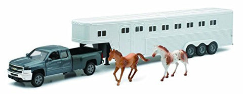 1/32 Chevrolet Silverado Fift Wheel Horse Trailer
