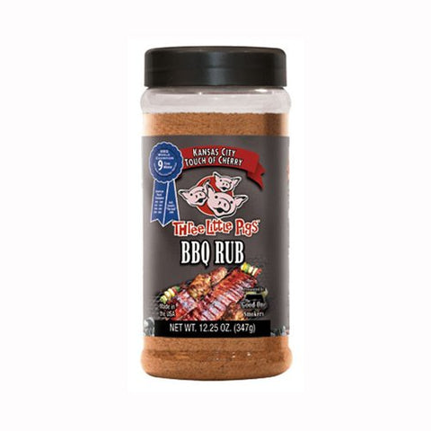 Three Little Pigs Touch of Cherry BBQ Rub,  12.25 oz.