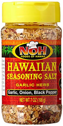 NOH Hawaiian Seasoning Salt Garlic Herb - 7 oz