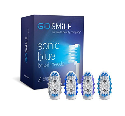 Go Smile Dental Pro Replacement Brush Heads- 4 count