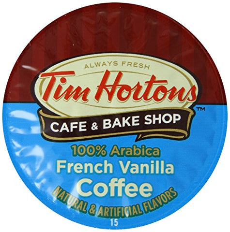 TIM HORTONS, FRENCH VANILLA (24 SINGLE SERVE CUPS)